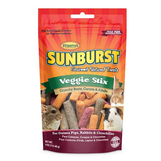 Higgins Sunburst Gourmet Treats Veggie Stix, 4-Oz