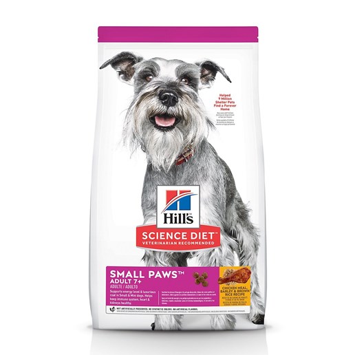 Hill's Science Diet Small Paws Chicken, Barley & Brown Rice Adult Dry Dog Food, 4.5-Lb Bag 
