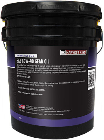 Harvest King SAE 80W-90 Gear Oil, 35-Lb