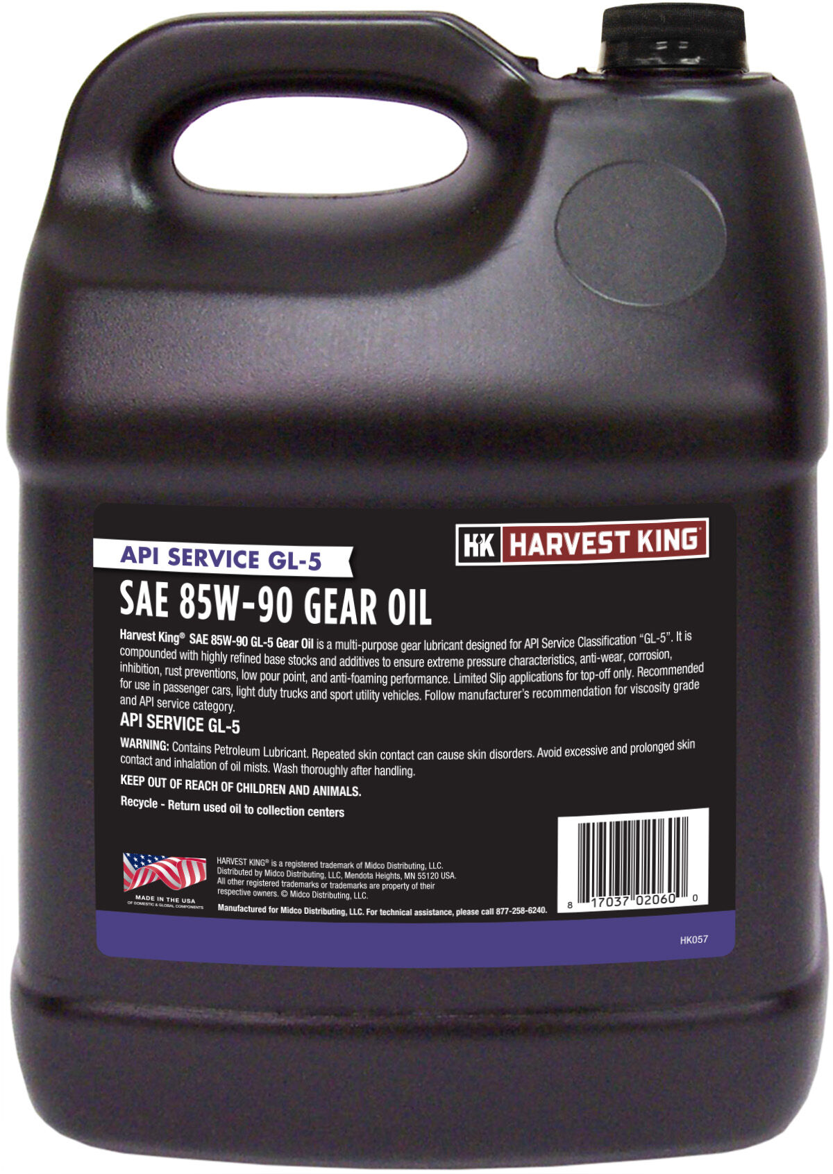 Harvest King SAE 85W-90 Gear Oil, 2-Gal