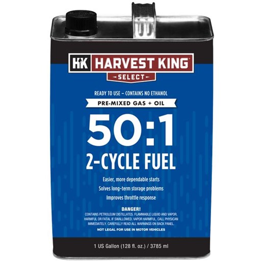 Harvest King Select 50:1 Pre-Mixed 2-Cycle Fuel, 1-Gal