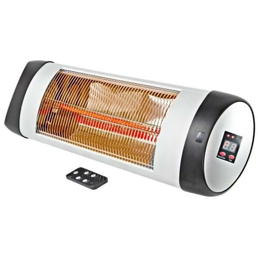 Indoor / Outdoor Wall Mount Electric Patio Heater with Remote