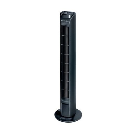 3-Speed Oscillating Tower Fan with Remote Control