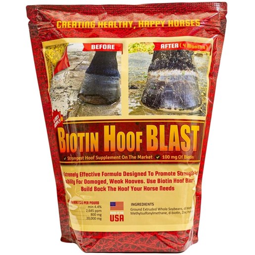 Biotin Hoof Blast Equine Supplement, 10-Lb Bag