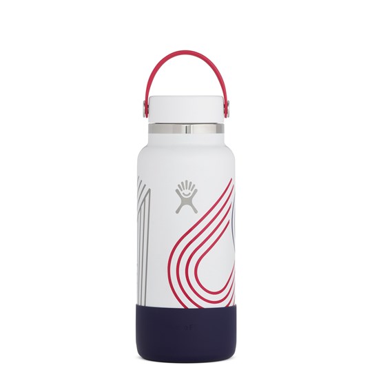 32-Oz USA Limited Edition Wide Mouth Bottle with Flex Cap and Boot