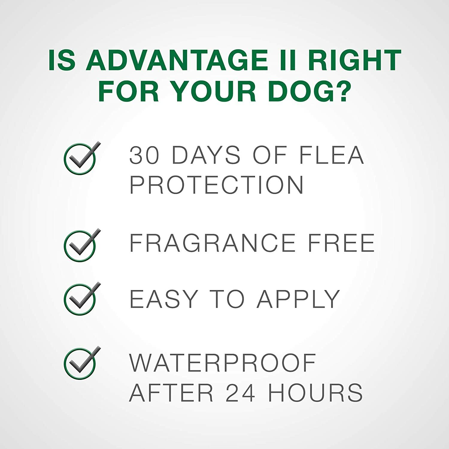 Advantage II Flea and Lice Treatment for Large Dogs 21-55-Lb, 4-Pk