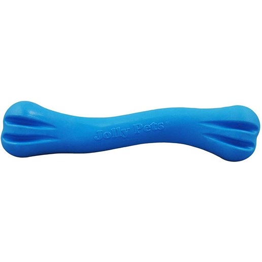 Flex-n-Chew Bone Dog Toy in Blue, Medium