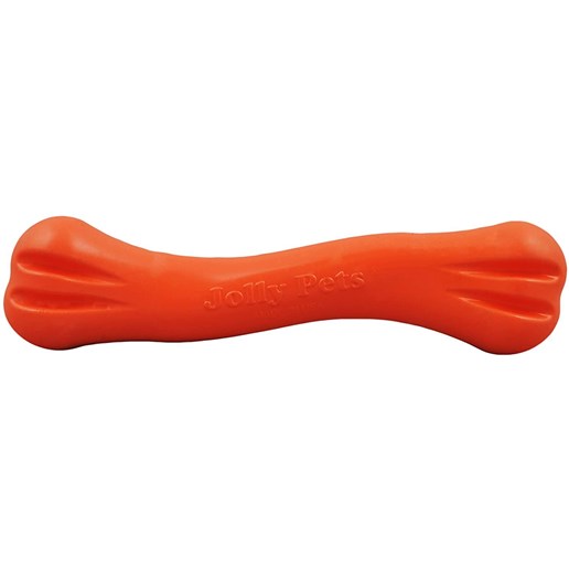 Flex-n-Chew Bone Dog Toy in Orange, Large