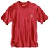 Carhartt Men's K87 Workwear Pocket Short Sleeve T-shirt in Blue Stone