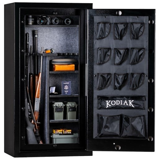 Kodiak 42 Gun Safe with Electronic Lock In Black