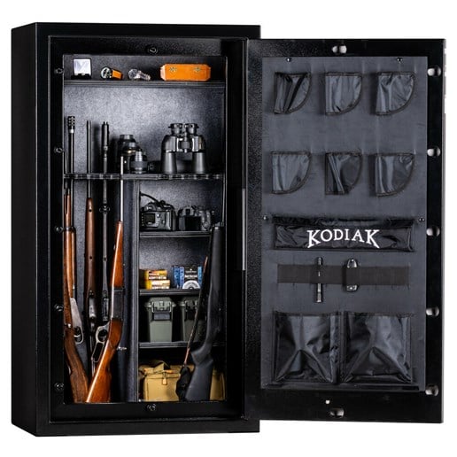 Kodiak 46 Gun Security System with UL® Listed Electronic Lock in Black