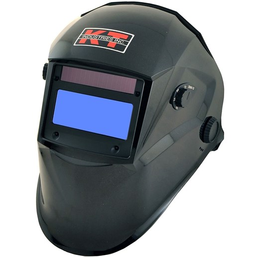 K-T Industries Inc. Auto Darkening Welding Helmet in Matte Black