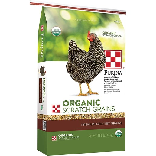 Purina® Organic Scratch Grains, 35-Lb