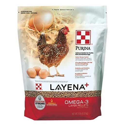 Purina Layena+ Omega-3 Pellet, 10-Lb