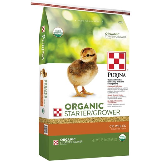Purina Organic Starter-Grower, 35-Lb