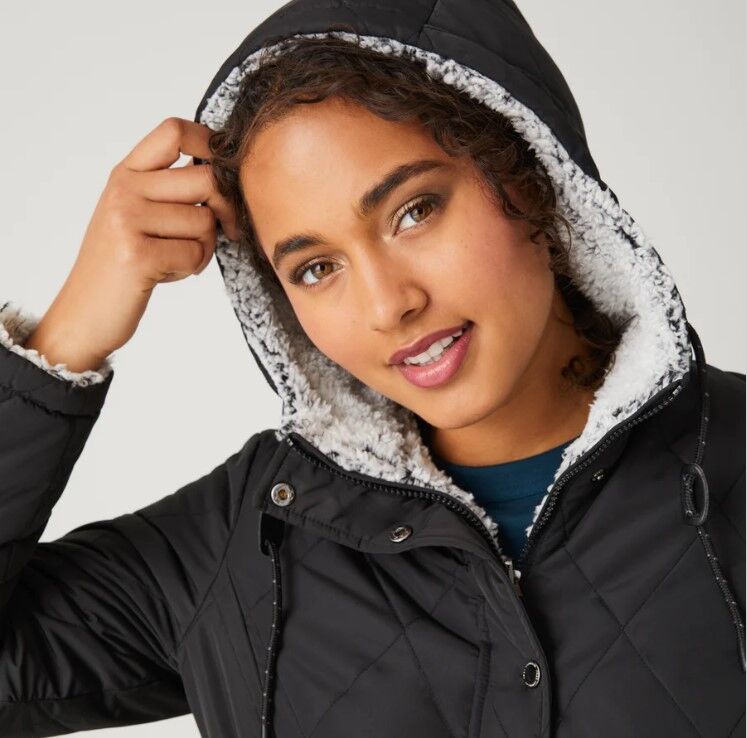 Free Country Women's Stratus Lite Reversible Sherpa Jacket