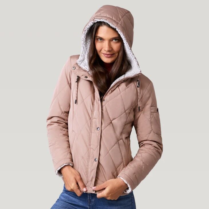 Free Country Women's Stratus Lite Reversible Sherpa Jacket