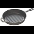 10.25-In Cast Iron Seasoned Grill Pan