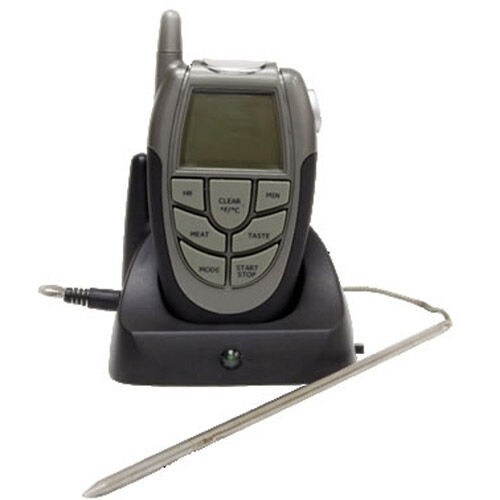 Wireless Thermometer in Black