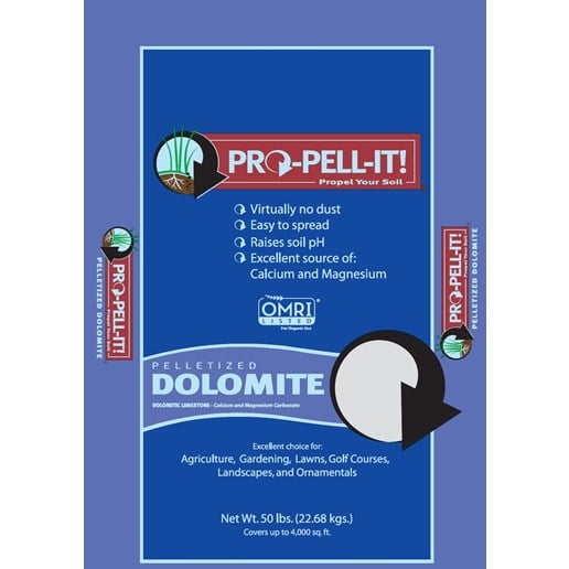 Pelletized Dolomite Lime Soil Amendment, 50-Lb Bag