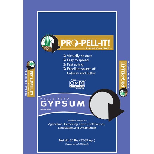 Pelletized Gypsum Soil Amendment, 50-Lb Bag