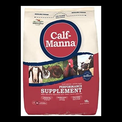 Calf-Manna Multi Species Performance Supplement, 10-Lb Bag