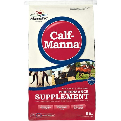 Calf-Manna Multi Species Performance Supplement, 50-Lb Bag