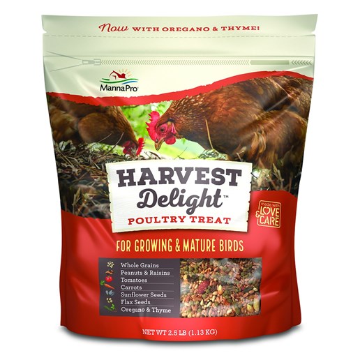 Harvest Delight Poultry Treat, 2.5-Oz Bag