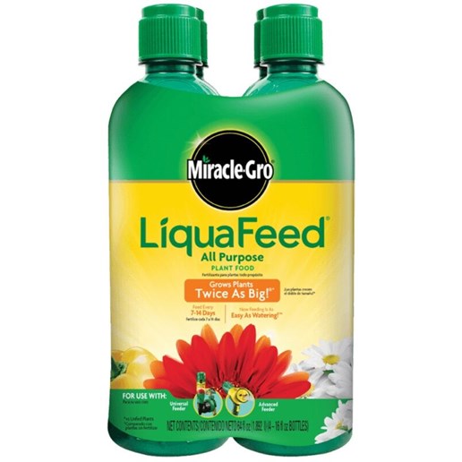 Miracle-Gro Liquafeed All Purpose Plant Food, 4 Pack