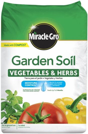 Miracle Gro Garden Soil For Vegetable And Herbs 1 5 Cu Ft Bag Soil Mulch Amendments Scotts Coastal Country