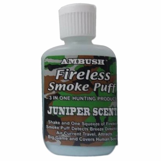 3 In 1 Hunting Product | Natural Scent | Fireless Smoke Puff, Juniper, 1.5-Oz