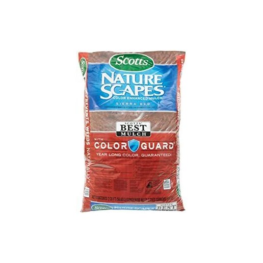 Nature Scapes Color Enhanced Red Mulch, 2 Cubic Foot Bag
