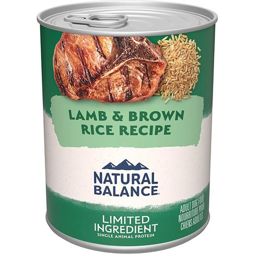 L.I.D. Lamb and Brown Rice Wet Dog Food, 13-Oz