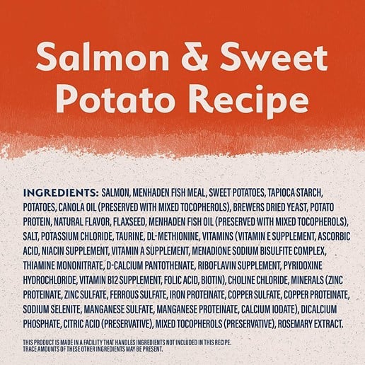 L.I.D. Grain Free Salmon and Sweet Potato Dry Dog Food, 24-Lb