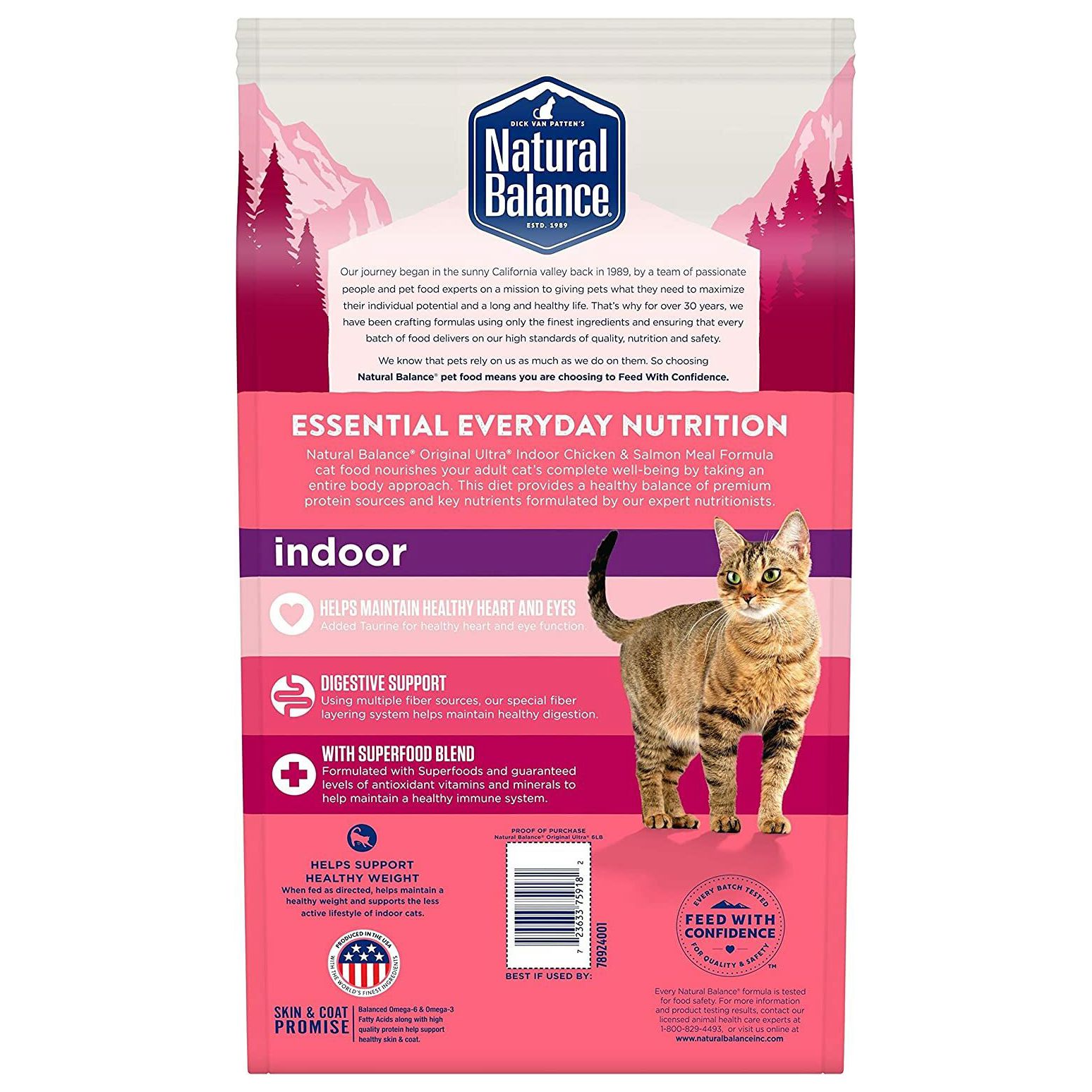 Ultra Chicken Meal Salmon Meal Dry Cat Food, 15-lb Food