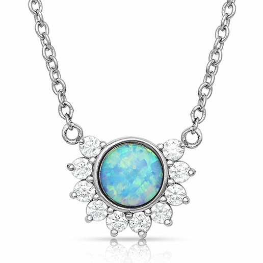 Horseshoed Opal World Necklace