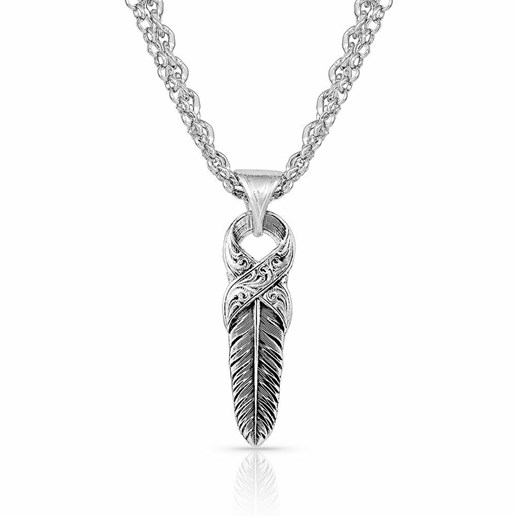 Strength Within Feather Necklace