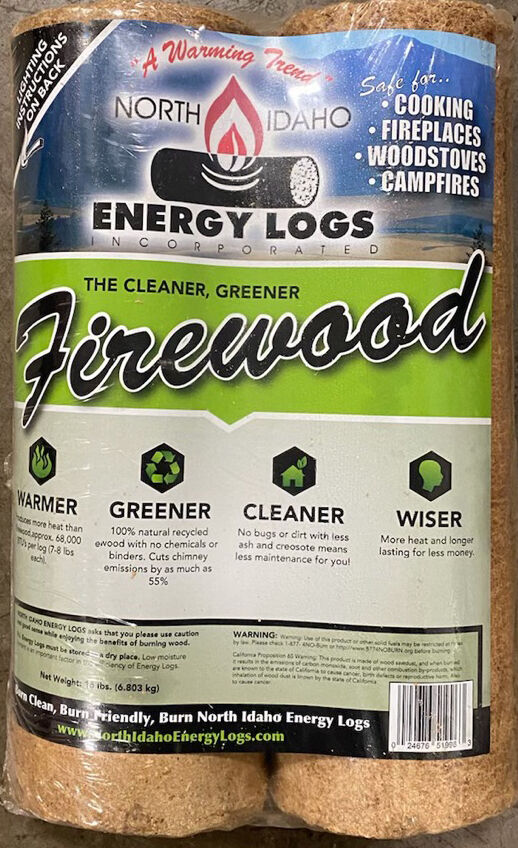 High Energy Fire Logs, 2 Pack