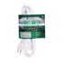 12-Ft 16-Ga Light Duty Indoor Extension Cord in White