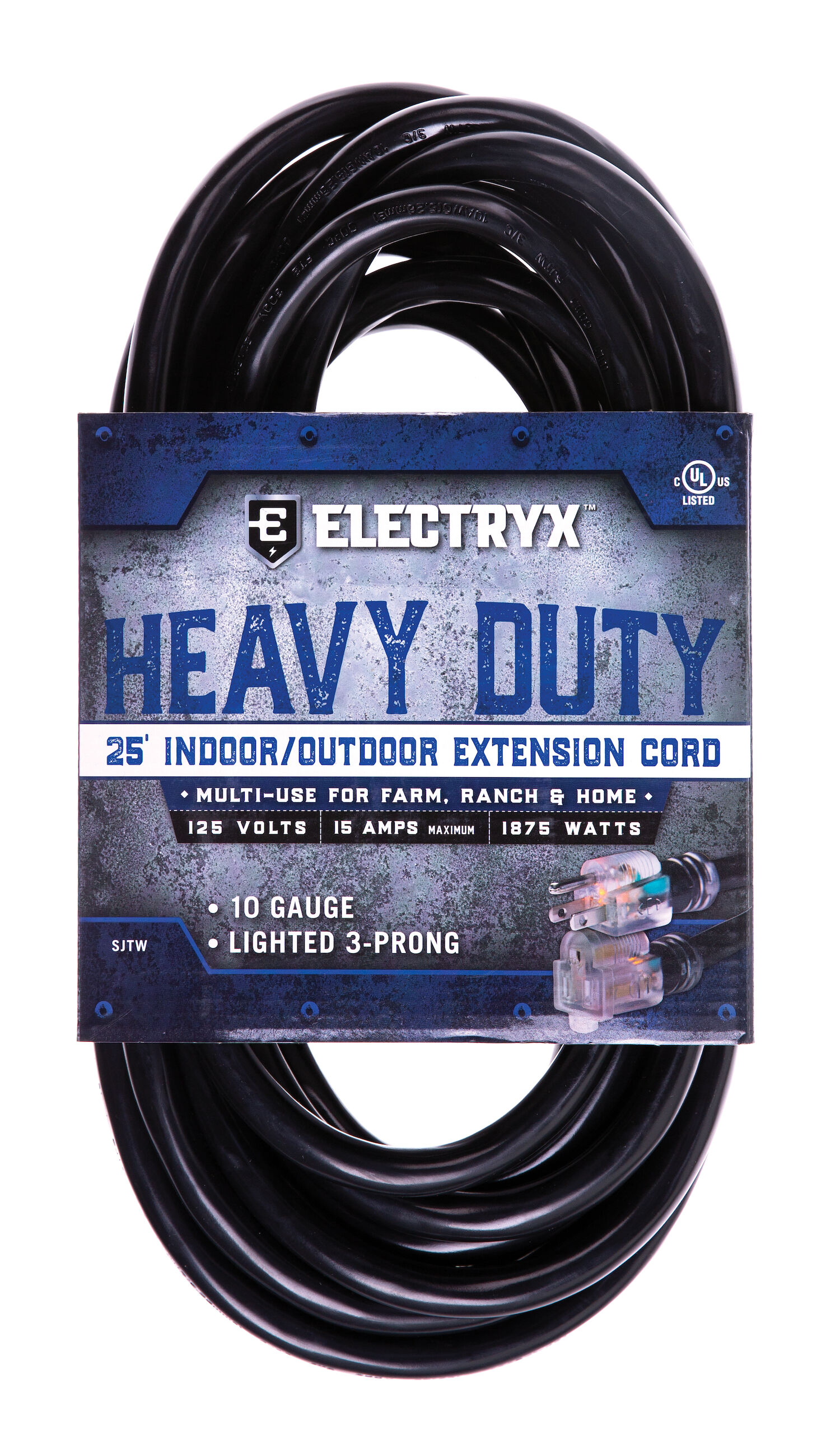 25-Ft 10-Ga Heavy Duty Extension Cord