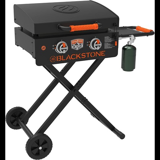 Blackstone On The Go Griddle with Hood & Scissor Legs, 22-In