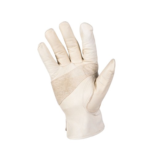 Men's Leather Work Glove Buffalo in Cream