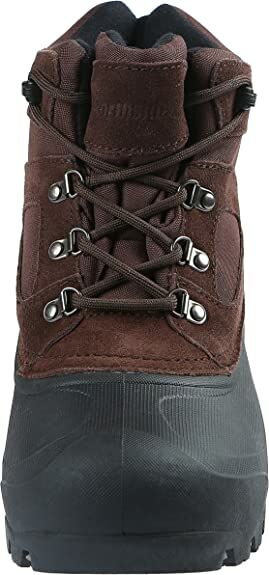 Men's Tundra Insulated Winter Snow Boot in Chocolate