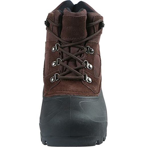 Men's Tundra Insulated Winter Snow Boot in Chocolate