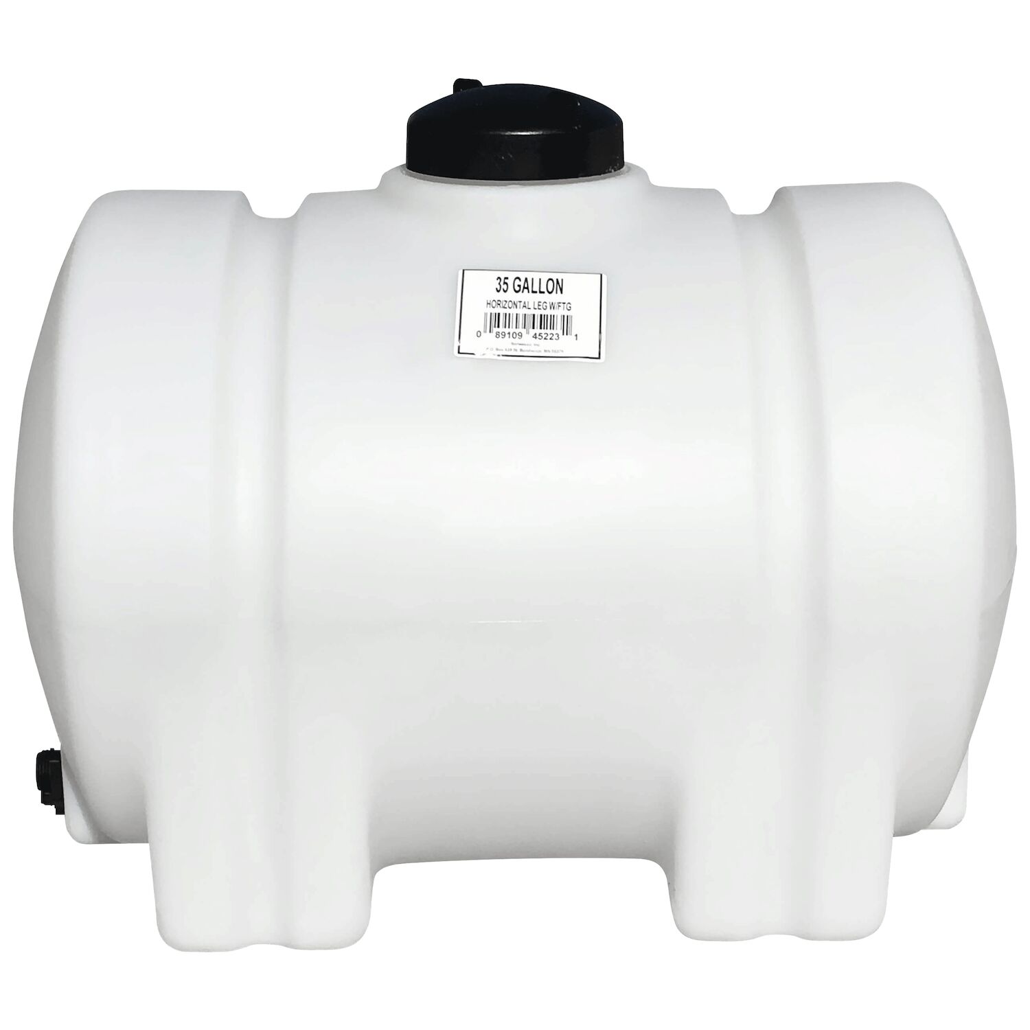 35-Gal Horizontal Water Storage Tank