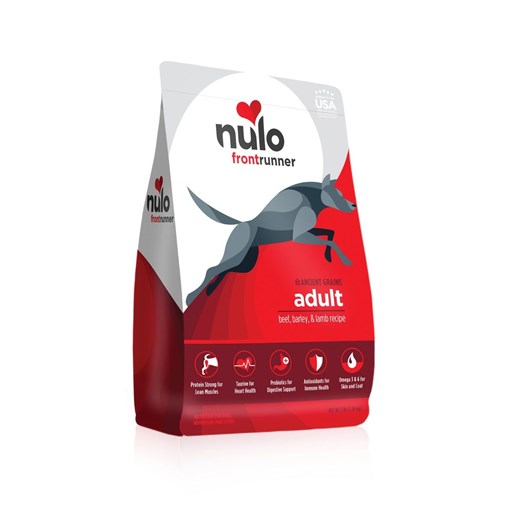 Nulo Frontrunner Adult Dog with Beef, Barley & Lamb Dry Food, 3-Lb Bag