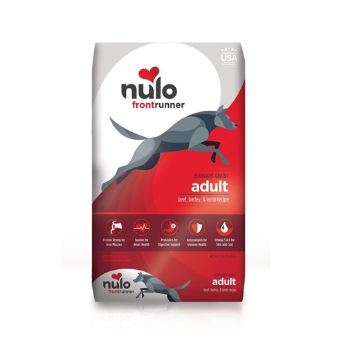 Nulo Frontrunner Adult Dog with Beef, Barley & Lamb Dry Food, 23-Lb Bag