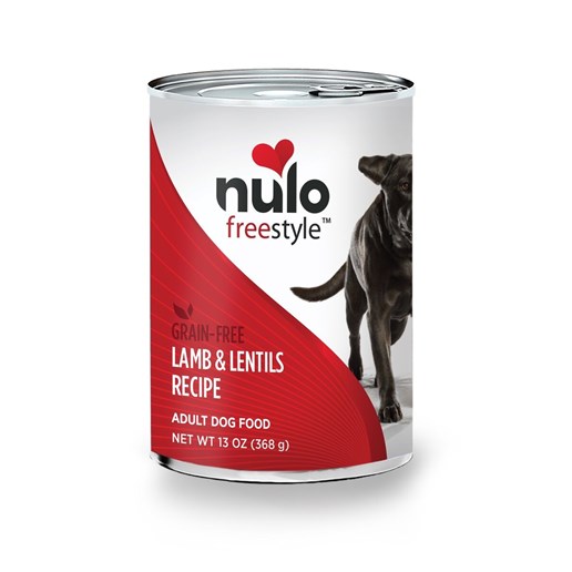 Nulo FreeStyle Dog Grain-Free Lamb & Lentils Wet Food, 13-Oz Can