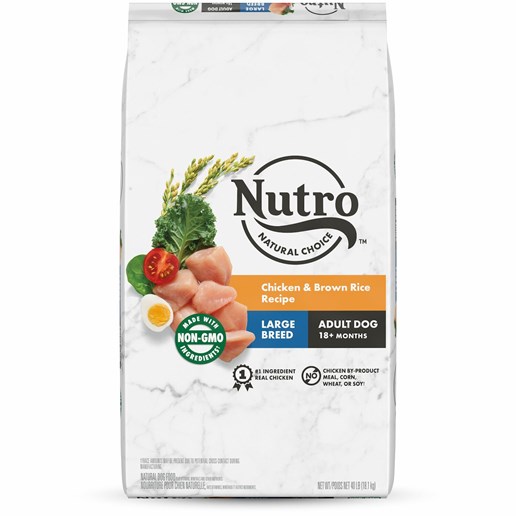 Nutro Natural Choice™ Large Breed Adult Chicken & Brown Rice Dry Dog Food, 30-Lb