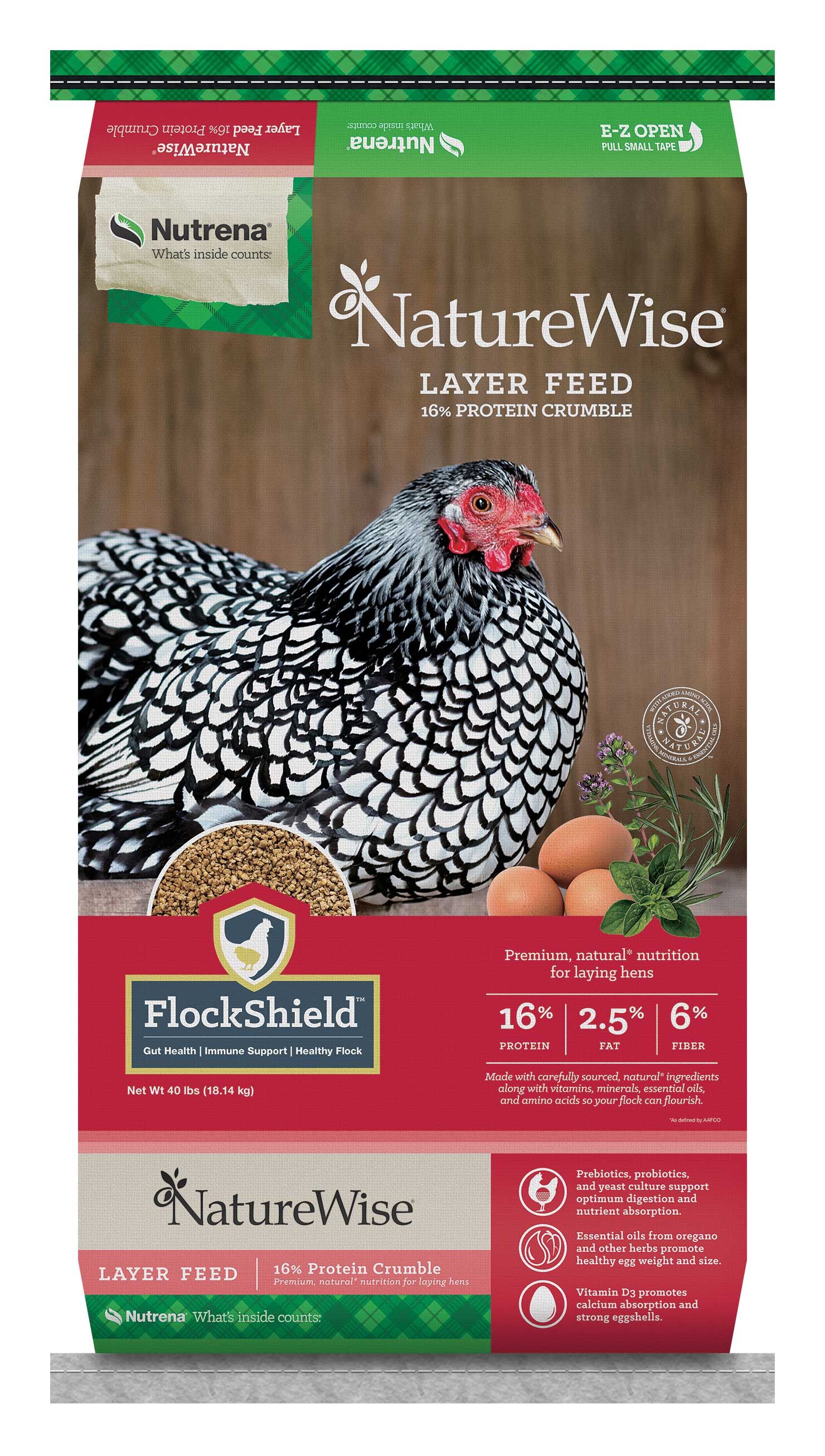NatureWise Layer Crumble, 40-Lb